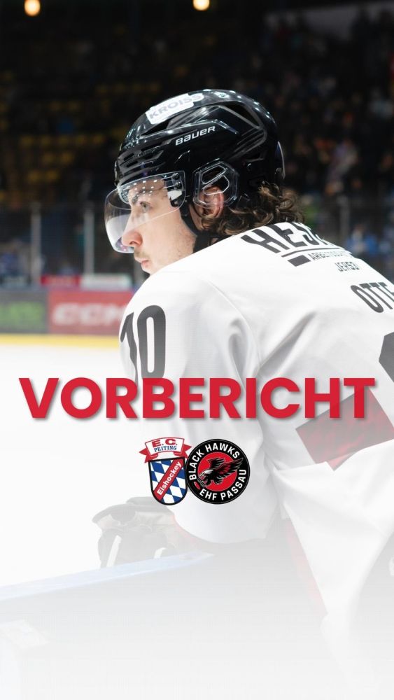 Vorentscheidendes Wochenende für die Passau Black Hawks  Freitagsspiel in Peiting – Heimspiel gegen Bayreuth 